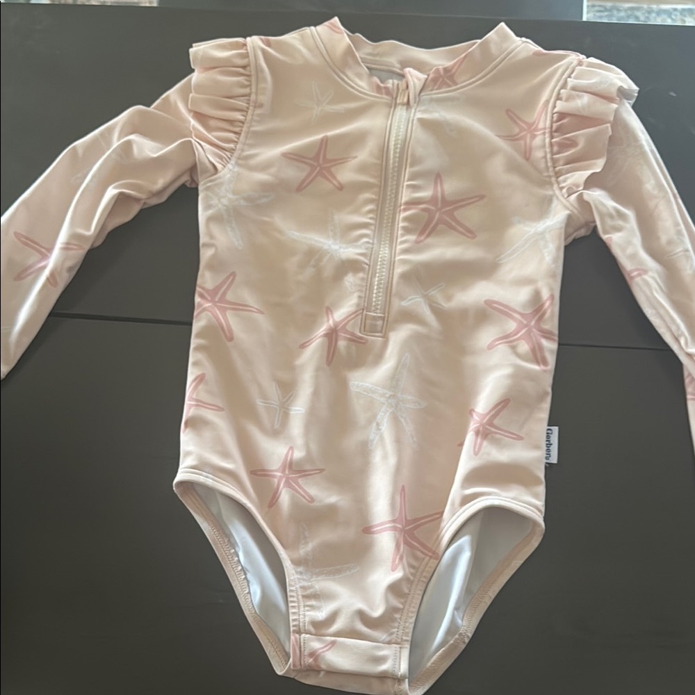 Gerber Light Pink Starfish Swimsuit